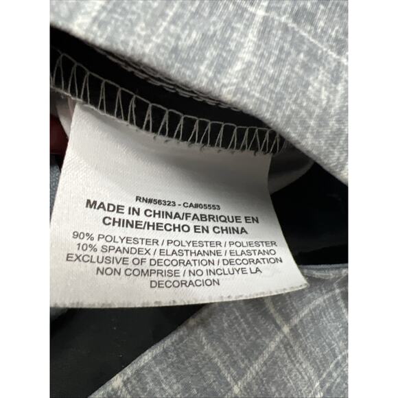 Nike Mens Golf Dri-Fit Tour Performance Chino Shorts Size 38 Gray Plaid - Picture 8 of 10